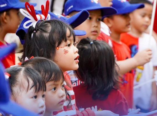 Celebrating Independence with Joy and TogethernessOur Pre Primary students at Sekolah Global Man